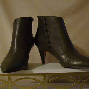Dressy ankle boots (Gray leather)